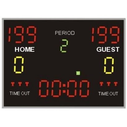 Svetelná tabuľa Multisport Maxi RC Clock
